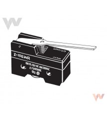 Wyłącznik krańcowy Z-15EWR 15A 1.8mm dźwig. zawiasowa (mały OF) + reset