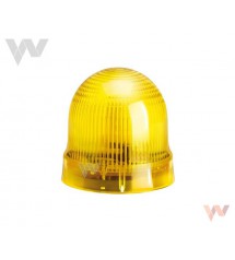 Moduł świetlno-dźwiękowy żółty z żarówką 24VAC/DC (80dB) 8LB6S2B5