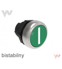 Przycisk z symbolem, z samoczynnym powrotem, zielony, kryty LPCB1113
