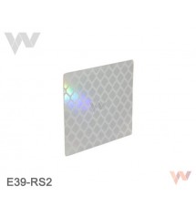 Reflektor E39-RS2 40x35x0.6 mm, Akryl, taśmowe, ogólnego przeznaczenia
