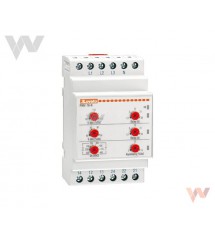 Przekaźnik nadzorczy napięcia min/max, 208-240V AC, PMV70NA240