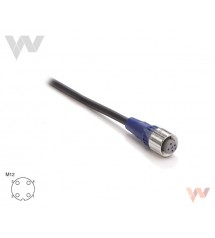 Kabel XS2F-LM12PVC-3S5M kabel PVC 3-żyły, gn. 12mm 4-styki proste