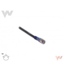 Kabel XS3F-LM8PVC3S2M kabel PVC 3-żyły, gn. 8mm 3-styki proste