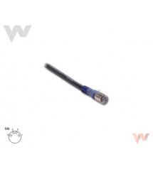 Kabel XS3F-LM8PVC4S2M kabel PVC 4-żyły, gn. 8mm 4-styki proste