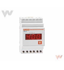 Woltomierz cyfrowy 1-faz,  15-600V AC, DMK80