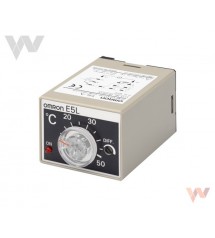 Regulator temperatury E5L-A 0-100°C 100-240VAC 35x45mm analogowy