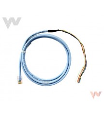 Kabel komunikacyjny S8BW-C02 2m do portu stykowego (RJ45/bez złącza x8P)