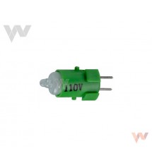 Lampa Neon zielona 100 VAC A16-1NGN