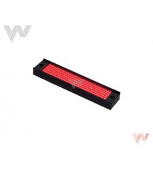Oświetlenie listwowe FLV-BR8532R 85 x 32mm czerwone