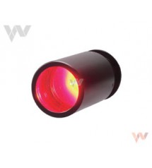 Oświetlenie punktowe FLV-EP50R.1 śr. 50mm czerwone