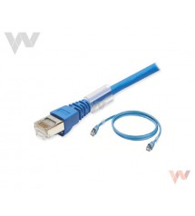 Kabel Ethernet XS6W-6LSZH8SS200CM-B, Cat 6a, S/FTP, 4 pary, LSZH, 2 m
