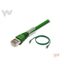 Kabel Ethernet XS6W-6LSZH8SS200CM-G, Cat 6a, S/FTP, 4 pary, LSZH, 2 m