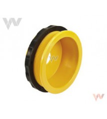 Osłona E-stop A22Z-EG22, żółta obudowa, dwa pierścienie dystansowe