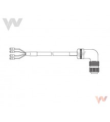 Kabel zasilania R88A-CAKE003SR-E, 3m, (tylko kabel zasilania)
