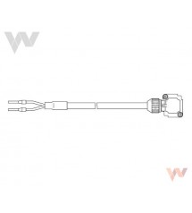 Kabel hamulca R88A-CAKA001-5BR-E, 1,5m (do modeli z hamulcem)