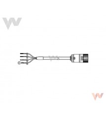 Kabel zasilania R88A-CAWK001-5S-DE, 1,5m, SGLFW/TW, R88L-EC-FW-[]