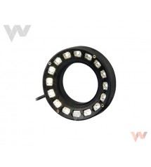 Oświetlenie pierścieniowe bezpoś. FL-DR90W śr. 90mm kąt 20º białe