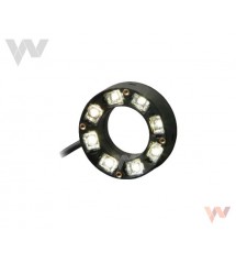 Oświetlenie pierścieniowe bezpoś. FL-DR50W-H śr. 50mm kąt 10º białe