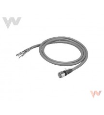 Kabel XS5F-D421-E80-F 3M gn. 12mm 4-styki proste Smartclick