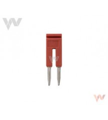 Zworka XW5S-P1.5-2RD, 1 mm², 2 bieguny, kolor czerwony