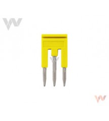 Zworka XW5S-P1.5-3YL, 1 mm², 3 bieguny, kolor żółty