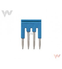 Zworka XW5S-P1.5-4BL, 1 mm², 4 bieguny, kolor niebieski