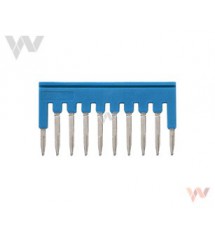 Zworka XW5S-P1.5-10BL, 1 mm², 10 biegunów, kolor niebieski