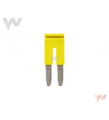 Zworka XW5S-P2.5-2YL, 2.5 mm², 2 bieguny, kolor żółty