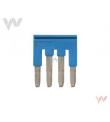 Zworka XW5S-P2.5-4BL, 2.5 mm², 4 bieguny, kolor niebieski