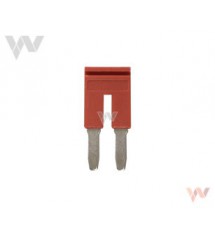 Zworka XW5S-P4.0-2RD, 4 mm², 2 bieguny, kolor czerwony