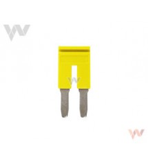 Zworka XW5S-P4.0-2YL, 4 mm², 2 bieguny, kolor żółty