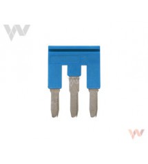 Zworka XW5S-P4.0-3BL, 4 mm², 3 bieguny, kolor niebieski