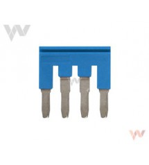 Zworka XW5S-P4.0-4BL, 4 mm², 4 bieguny, kolor niebieski