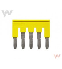 Zworka XW5S-P4.0-5YL, 4 mm², 5 biegunów, kolor żółty