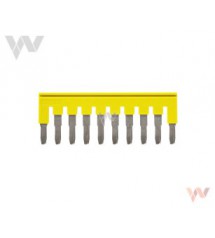 Zworka XW5S-P4.0-10YL, 4 mm², 10 biegunów, kolor żółty