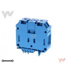 Przepustowa listwa zaciskowa XW5T-S70-1.1-1BL, DIN, 70 mm², kolor niebieski