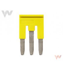 Zworka XW5S-S2.5-3, 2.5 mm², 3 bieguny, kolor żółty