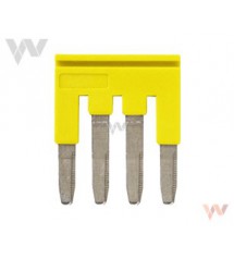 Zworka XW5S-S2.5-4, 2.5 mm², 4 bieguny, kolor żółty