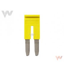 Zworka XW5S-S4.0-2, 4 mm², 2 bieguny, kolor żółty