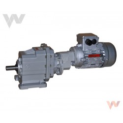 CHC20-PG63 moc 0,18kW obroty 25/min i-53,70 motoreduktor