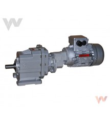 CHC25-PG63 moc 0,18kW obroty 26/min i=51,30 motoreduktor