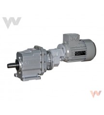 CHC25-PG71 moc 0,25kW obroty 26/min i=51,30 motoreduktor