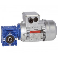 NMRV030 0,12 kW obroty n-187 przełożenie i-7,5 motoreduktor