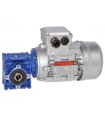 NMRV030 0,18 kW obroty n-187 przełożenie i-7,5 motoreduktor