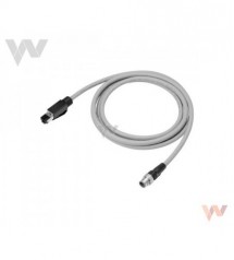 Kabel FQ-WN010-E.1 EtherCAT i Ethernet typ prosty (M12/RJ45) 10m