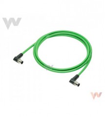 Kabel FQ-MWNEL005 EtherCAT typ kątowy ( M12/M12) 5m