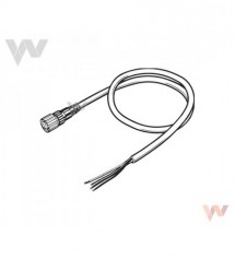 Cienki kabel DeviceNet DCA1-5CN01F1 1×gniazdo złącza M12, 1 m